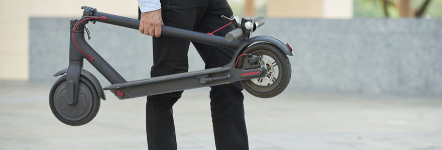 Trottinette électrique pliable